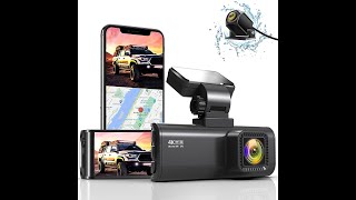 REXING M2  DUAL MIRROR DASH CAM WITH BACK UP CAMERA FULL INSTALLATION TUTORIAL [upl. by Ecnarf]