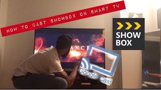 HOW TO WATCH SHOWBOX ON SMART TV FROM PHONE [upl. by Anyrb]