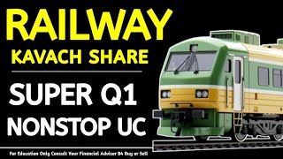 🤩🚀KERNEX MICROSYSTEMS RAILWAY KAVACH NONSTOP UC SHARE rvnlsharelatestnews irfcsharenews railtel [upl. by Eelidnarb243]