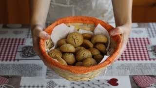 BISCOTTI INTEGRALI DIETETICI  In cucina con Alessia [upl. by Severin]