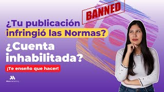 ¿Tu cuenta de Instagram infringió las normas  NUEVO método para Apelar a Instagram 2023 [upl. by Nohs]