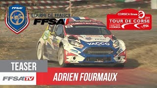 Teaser  Adrien Fourmaux au CORSICA linea  Tour de Corse [upl. by Lindeberg]