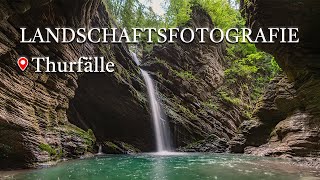 Die Thurwasserfälle in der Schweiz 📷 Landschaftsfotografie [upl. by Anihs]