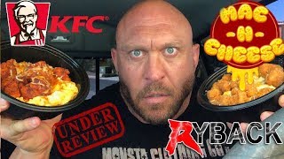 KFC Classic VS Spicy Mac amp Cheese Food Mukbang Review  Ryback TV [upl. by Glasgo67]