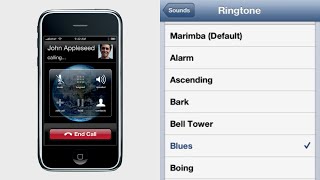 Every Ringtone From iPhone OS 1 [upl. by Atived577]