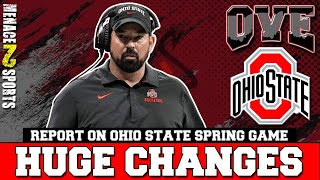 OVE HUGE Changes Coming for Ohio State Football Spring Game [upl. by Eddina542]