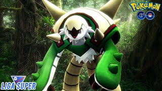 ¡CHESNAUGHT SE ESTÁ GARCHANDO A TODOS EN LIGA SÚPERPokémon Go PvP [upl. by Eliam988]