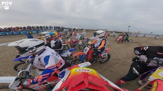 POV  1h dans la mythique RONDE DES SABLES 2023 en 500 CR avec un PILOTE PRO [upl. by Scrogan]