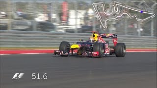 Onboard Sebastian Vettels Lap Record In Austin [upl. by Lipson]