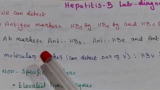 Hepatitis B Virus  Lab Diagnosis [upl. by Enerak956]