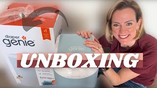 Diaper Genie Platinum Pail Unboxing amp Review [upl. by Svend]