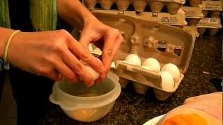 Can you freeze an egg How Do Frozen Eggs Taste After Theyre Thawed Part I  Prep [upl. by Stelle]