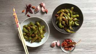 CÓMO COCINAR EDAMAME en CASA ¡Receta japonesa fácil y saludable [upl. by Redford912]