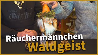 Räuchermännchen Wichtel Waldgeist  Christian Ulbricht [upl. by Talbert]