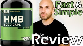 HMB Supplement  Optimum Nutrition Review [upl. by Quiteria]