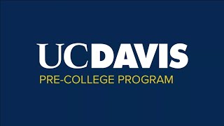 A Students Story  UC Davis PreCollege Program [upl. by Yecaw766]