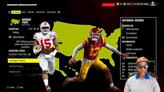 Hiring Our National College Scout  Madden NFL 24  PS5 60 FPS [upl. by Nedac]