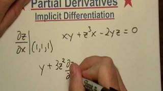 Partial Derivatives Part 2 Implicit Differentiation [upl. by Riamo739]