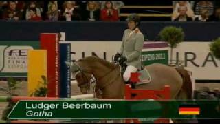 Ludger Beerbaum amp Gotha  World Cup Leipzig 2009 [upl. by Colin849]