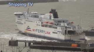 Rough day at Dover Force 7 31st December 2013 part 1 [upl. by Redford]