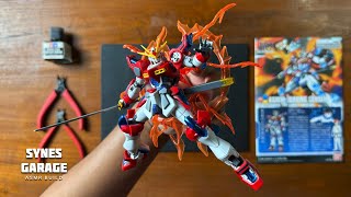 Kamiki Burning Gundam High Grade 1144  ASMR BUILD  Bandai  Speed Build [upl. by Ajak143]