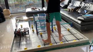 66799T Vex IQ pitching in Robot Reveal with a Slapshot Clip [upl. by Ahsial195]