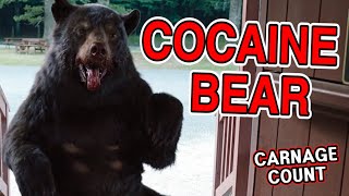 Cocaine Bear 2023 Carnage Count [upl. by Orsa483]