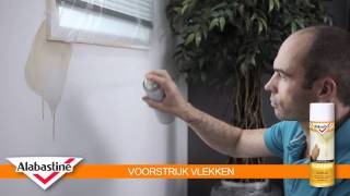 How to  Voorstrijk Vlekken  Alabastine [upl. by Odlaw]