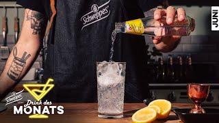 Schweppes Gin Tonic  Drink des Monats Juni [upl. by Nnaecarg199]