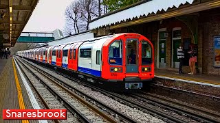 Snaresbrook  Central line  London Underground  1992 Tube Stock [upl. by Enytsirhc]