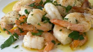 Wie man Shrimps in 5 Minuten köstlich macht Knoblauch Garnelen Rezept [upl. by Pembroke]