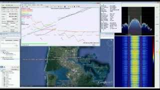 Weather Balloon Radiosonde tracking with RTL SDR RTL2832 Sondemonitor and SDR Sharp [upl. by Schnell]