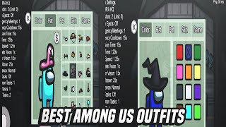 BEST AMONG US OUTFITS  BEST AMONG US DRIP TUTORIAL [upl. by Karie]