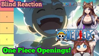 One Piece Opening Reaction amp Ranking Blind [upl. by Netsryk18]