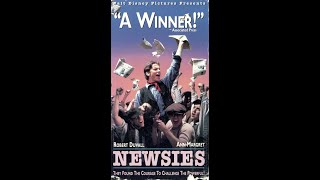 Opening To Newsies 1992 VHS [upl. by Ledba]