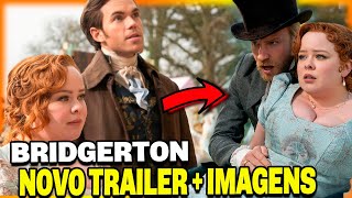 BRIDGERTON 3 TEMPORADA TRAILER  NOVAS IMAGENS REVELADAS ANALISE E REACT [upl. by Perusse]