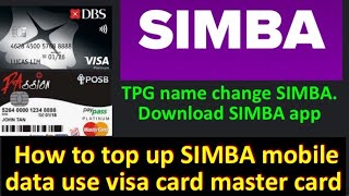 How to top up SIMBA mobile data  How to top up SIMBA online  how to top up SIMBA plan [upl. by Hieronymus]