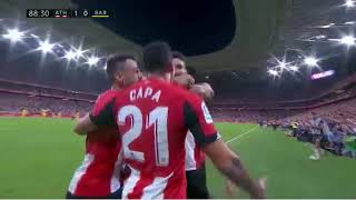 Aritz Aduriz goal AGAINST Barcelona [upl. by Sawyer]