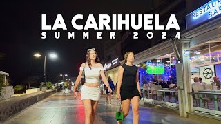 La Carihuela Torremolinos Spain Lovely Evening Summer 2024 June Update Costa del Sol  Málaga 4K [upl. by Ahtis]