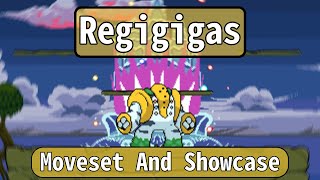 Regigigas Pokemon Moveset and Showcase  Rivals of Aether Workshop [upl. by Sreip]