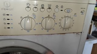 New washerdryer Indesit WIDL106 [upl. by Mccahill]