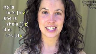 How to Pronounce Contractions American English Pronunciation [upl. by Arnst]