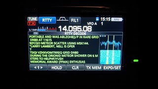 Icom IC7300 RTTY Decoder [upl. by Natica]