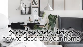 How to decorate your home  Scandinavian home decor with Desenio  AD [upl. by Hitoshi]