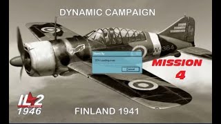 IL2 1946 DYNAMIC CAMPAIGN FOR A FINNISH FIGHTER PILOT MISSION 4 [upl. by Milon]