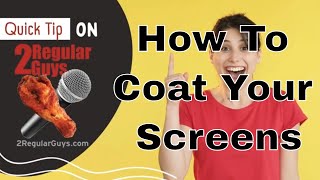 How To Coat Your Screens for Perfect Prints Every Time [upl. by Sivehc]