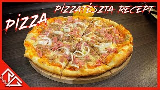 PIZZA  Pizzatészta recept  RG KONYHÁJA [upl. by Ahsrav745]