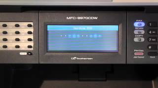 How to Set Up Wireless for the Brother™ MFC9970CDW Printer [upl. by Ellenrad512]