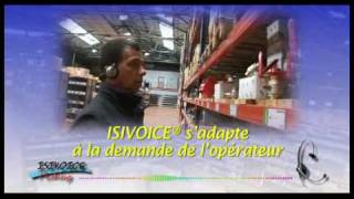 ISIVOICE® la solution vocale innovante pour le pilotage des entrepôts chez GMRAVI [upl. by Devan840]