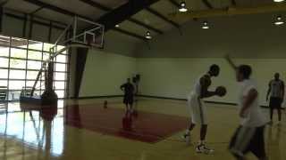 Dwight Howard Creating Moves from the Pick amp Roll Position  Hakeem Olajuwon 2011 [upl. by Hulen]